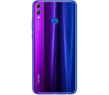 Honor 8X 128GB opslag Blauw, Paars
