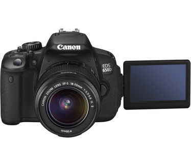 Canon EOS 650D + EF-S 18-55mm IS II Zwart