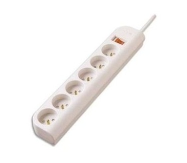 Belkin E-Series 6 Socket, 1-Metre SurgeStrip