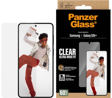 PanzerGlass PanzerGlass® Screen Protector Samsung Galaxy S26+ | Ultra-Wide Fit w. EasyAligner