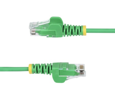 Startech.com 50cm Dunne CAT6 Ethernet Kabel, Groen, Snagless, 100W PoE, UTP, LSZH, 28AWG Pure Koperdraad, Slim RJ45 Netwerk Patchkabel met Trekontlasting, Fluke Getest