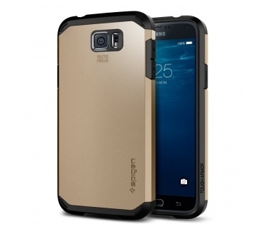 Spigen Tough Armor Samsung Galaxy S6 Case - SGP11338 - Champagne Gold