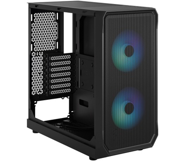 Fractal Design Focus 2 RGB Black TG Clear Tint