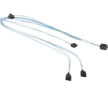 Supermicro MiniSAS HD to 4 SATA 30/60/70/70cm Cable (CBL-SAST-0704)