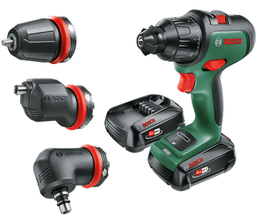 Bosch AdvancedImpact 18 (2 accu's, 3 boorhulpstukken, in een draagkoffer)