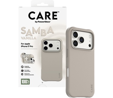 PanzerGlass CARE by PanzerGlass® Fashionable Case Samba Vanilla w. MagSafe iPhone 17 Pro