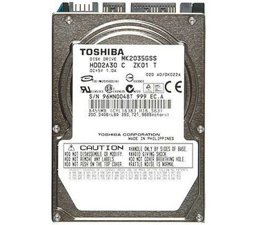 Toshiba MK2035GSS, 200GB