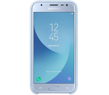 Samsung Galaxy J3 (2017) Dual Layer Cover Blauw