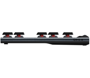Logitech G915 X Lightspeed TKL, Lineair, Qwerty US, Zwart
