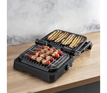 Tefal GC7748 OptiGrill 4-in-1 GC7748 intelligent grill voor complete maaltijden zwart