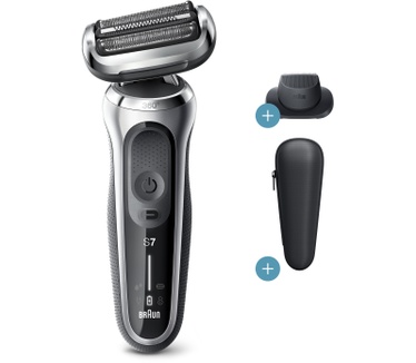 Braun Series 7 70-S1200s Elektrisch Scheerapparaat Met Precisietrimmer, Zilver