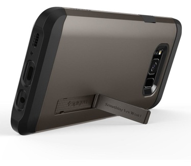 Spigen Samsung Galaxy S8 Plus Hoesje Tough Armor  Grijs