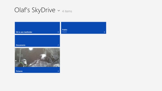 Windows 8 SkyDrive