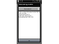 Screenshot Sony Ericsson Xperia Arc