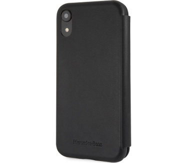Mercedes-Benz Leather Book Case - Apple iPhone XR (6.1'') - Zwart  Zwart