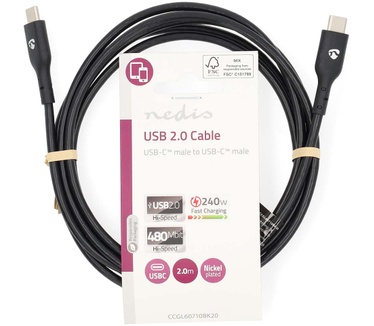 Nedis CCGL60710BK20