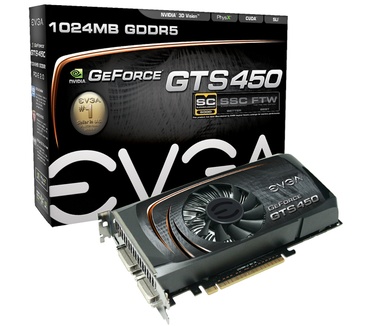 EVGA GTS450 SuperClocked