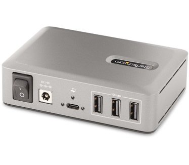 Startech.com 10-Port USB-C Hub, 8x USB-A + 2x USB-C, Self-Powered met 65W Power Supply, USB 3.1 10Gbps, Desktop/Laptop USB Hub met 0.9m USB-IF Gecertificeerde Locking Kabel, USB Type C Hub