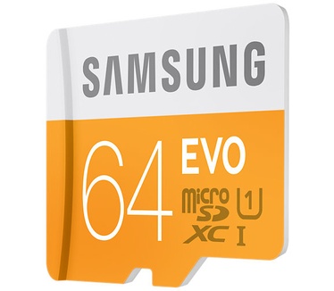 Samsung EVO 64GB MicroSDHC