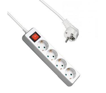 Allteq Stekkerdoos - 4-voudig -