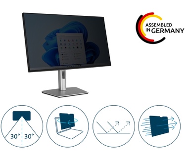 Kensington 2-way Removable Privacy Screen Filter voor Samsung F24T450GYU 24" Monitors 16:10