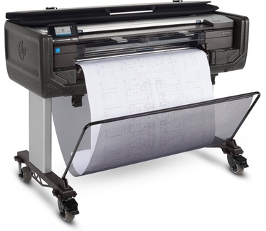 HP DesignJet T830 MFP with Rugged Case
