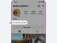 Instagram Quiet Mode, januari 2023