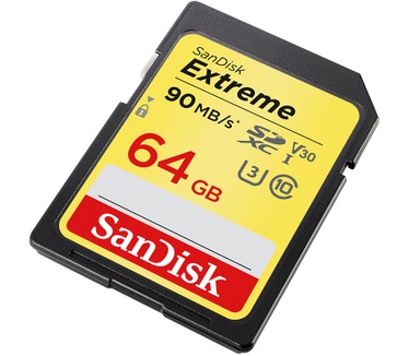 Sandisk 64GB Extreme SDXC UHS-1