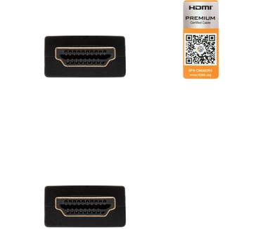 Nanocable HDMI V2.0, 0.5m