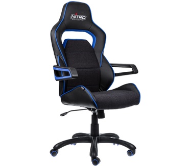 Nitro Concepts E220 Evo Gaming Chair Zwart/Blauw