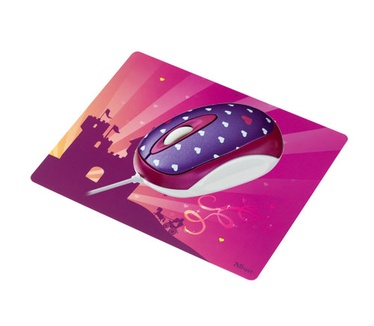 Trust Mini Mouse with Mousepad - Hearts