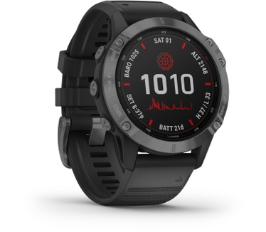 Garmin fēnix 6 Pro Solar Grijs (Zwart)
