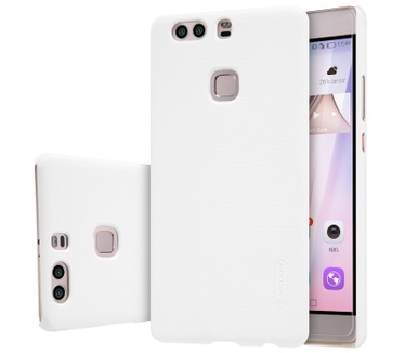 Nillkin Frosted Shield Hard Case voor Huawei P9 Plus - Wit Wit