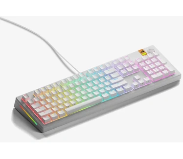 Glorious PC Gaming Race GMMK 3 HE, 100% Prebuilt Wired White (Qwerty US)