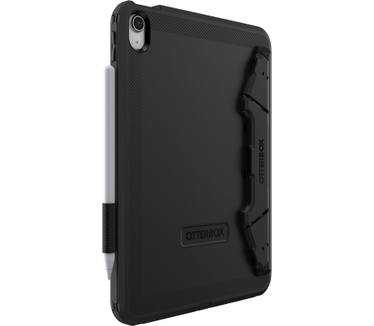 Otterbox OtterBox Defender-standaardhoes voor iPad 10th gen, schokbestendig, ultra robuuste met ingebouwde schermbeschermer, 2x getest volgens militaire standaard, Zwart