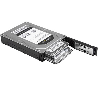 Startech.com Dual-Bay 2.5? naar 3.5? SATA harde schijf adapter behuizing met RAID