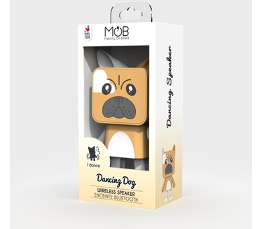 Mobility on Board Dancing Animal Bulldog