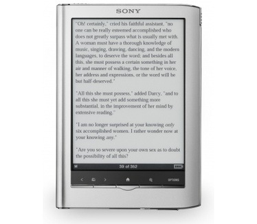 Sony Reader Touch Edition PRS-650 (Zilver 6")