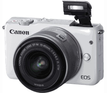 Canon EOS M10 + EF-M 15-45mm f/3.5-6.3 IS STM Wit
