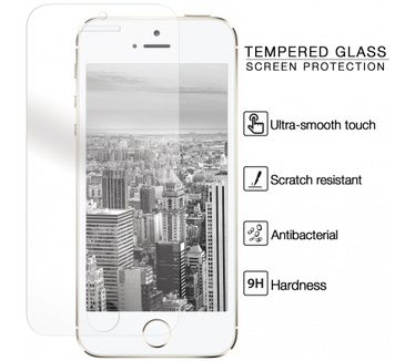 Mobiparts Tempered Glass Screenprotector Apple iPhone 5/5S/5C