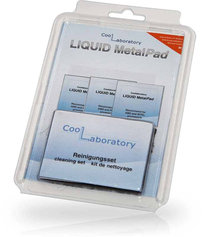 Coollaboratory Liquid MetalPad 3x GPU CS Kenmerken Tweakers