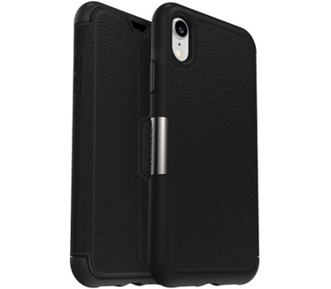 Otterbox Strada Premium Leather Folio Case (iPhone XR) Zwart