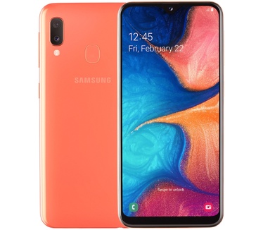 Samsung Galaxy A20e Oranje