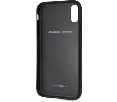 Ferrari On-Track Back Case - Apple iPhone XR (5.8") - Zwart Zwart