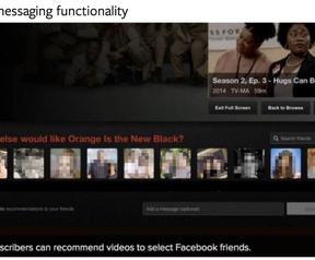 Netflix Facebook Messenger