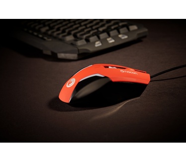 Nacon GM-105 wired gaming muis 2400dpi - rood