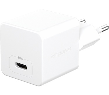 PanzerGlass empower by PanzerGlass® Turbo 30W Charger Single USB-C | EU Plug | Silver White