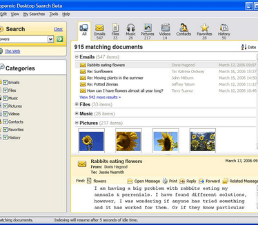 Copernic Desktop Search beta
