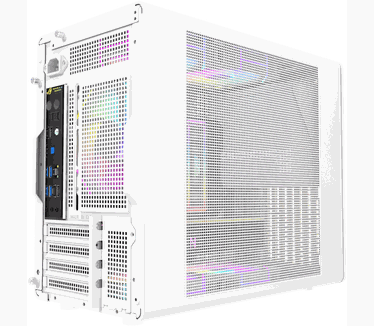 darkFlash WD200 M-ATX PC Case - Wit