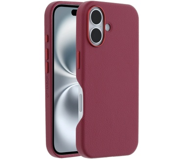 Otterbox Symmetry Series Cactus Leather voor MagSafe voor iPhone 16, Noir Ash (iPhone 16) Zwart